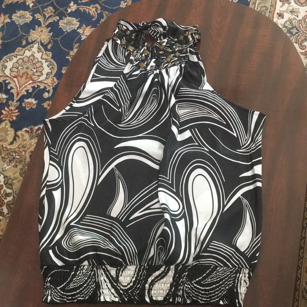 Tie Neck Halter Top